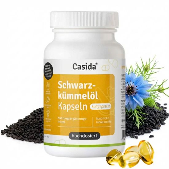 صورة Black Cumin Oil Capsules Cold-Pressed 3000 mg - B2B